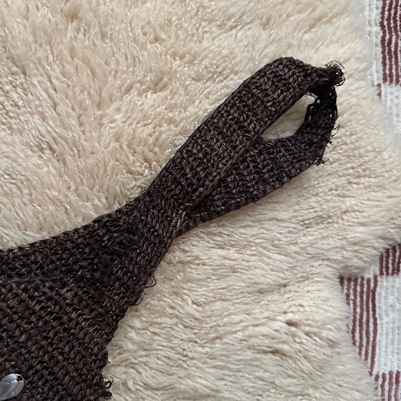 Helen Kaminski Australia Raffia Carillo Bag - Picture 6 of 9